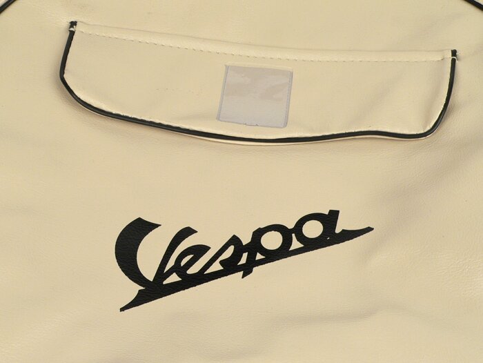 Penutup roda cadangan -Nilon KUALITAS OEM - Vespa 3.50 - 10 - gading, dengan tas