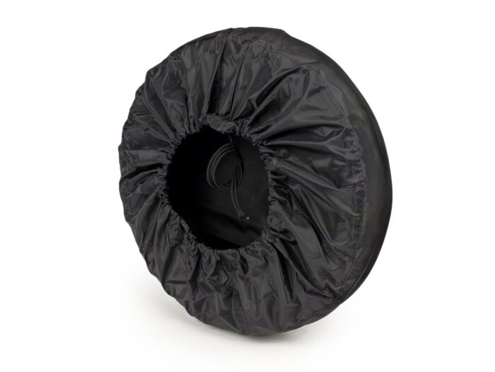 Copriruota di scorta -QUALITA' OEM Nylon- Vespa 3.50 - 10 - Nero, con borsa