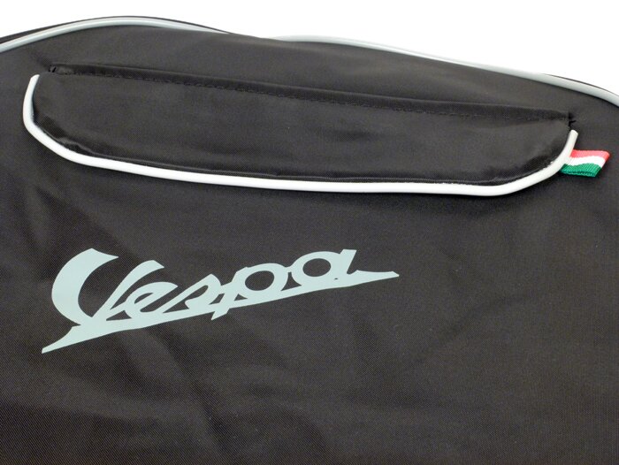 Copriruota di scorta -QUALITA' OEM Nylon- Vespa 3.50 - 10 - Nero, con borsa