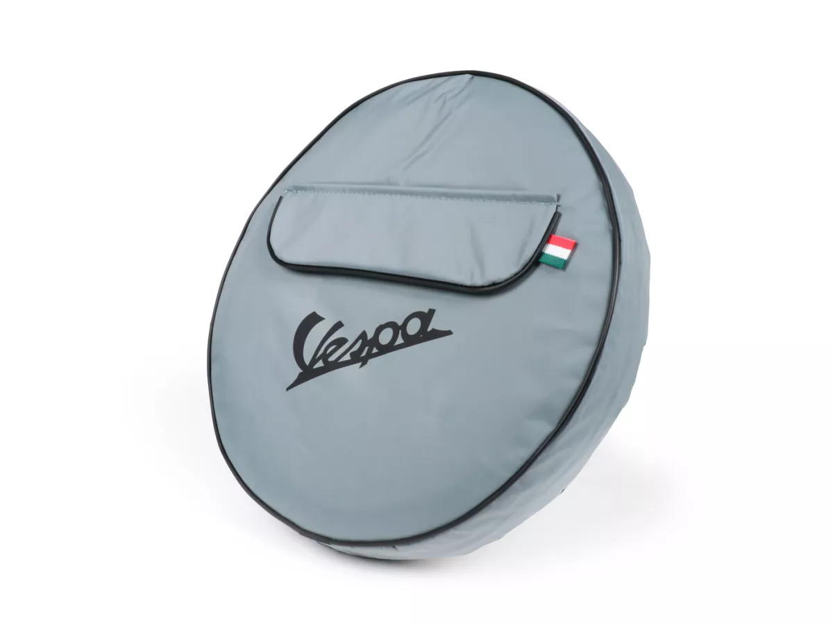 Reservewielhoes -OEM KWALITEIT- Vespa 3.50 - 8 - Grijs, met tas