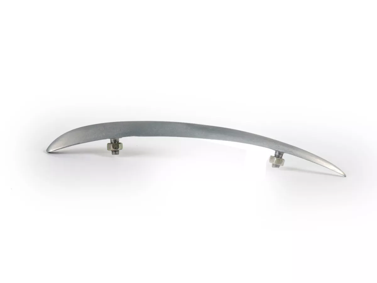 Nipel pelindung lumpur -KUALITAS OEM- Vespa VNA1T ke VNA2T, VNB1T ke VNB2T - jarak lubang = 85mm, aluminium matt
