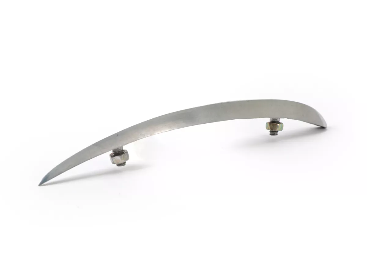Nipel pelindung lumpur -KUALITAS OEM- Vespa VNA1T ke VNA2T, VNB1T ke VNB2T - jarak lubang = 85mm, aluminium matt