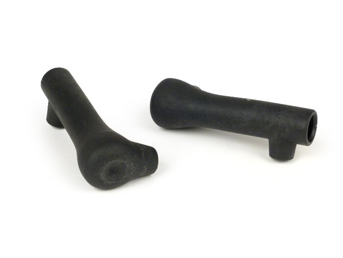 Stand feed rubber-OEM QUALITY- Ø 15mm - Vespa Wideframe VM, VN, VB, VL, GS150 / GS3 VS1-VS5 - black
