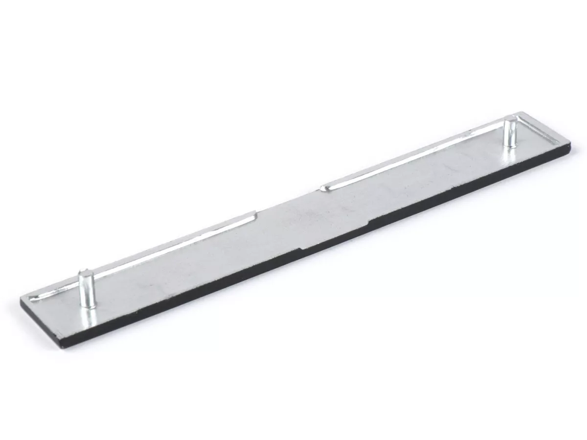 Badge frame rear -OEM QUALITY- Vespa 50 Elestart (rectangle) - Vespa 50 Elestart (since 1969)