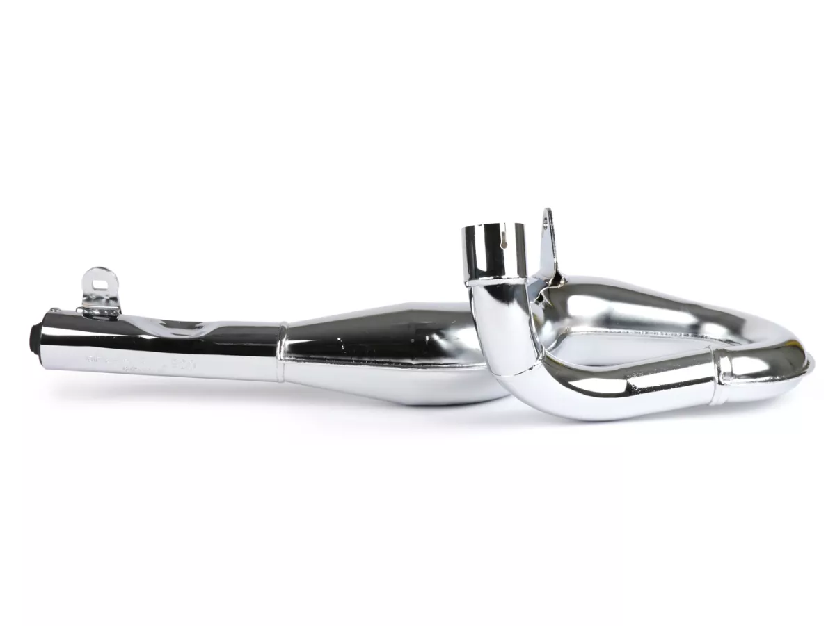 Knalpot -PINASCO Chrome- Vespa PX200
