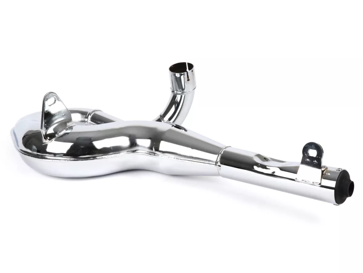 Knalpot -PINASCO Chrome- Vespa PX200