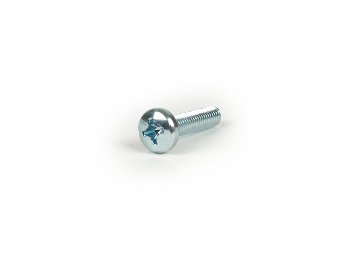 Vite -DIN 7985 simile- M6 x 25mm (utilizzata per la cintura di sicurezza Vespa PX, T5 125cc)