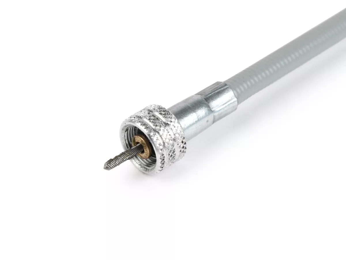 Kabel speedometer -PIAGGIO- Vespa VN, VNA, VNB1, VNB2, VL, VB1, T4 (VGLA1T -017604) - bagian atas persegi 1,9 mm, bagian bawah 1,9 mm