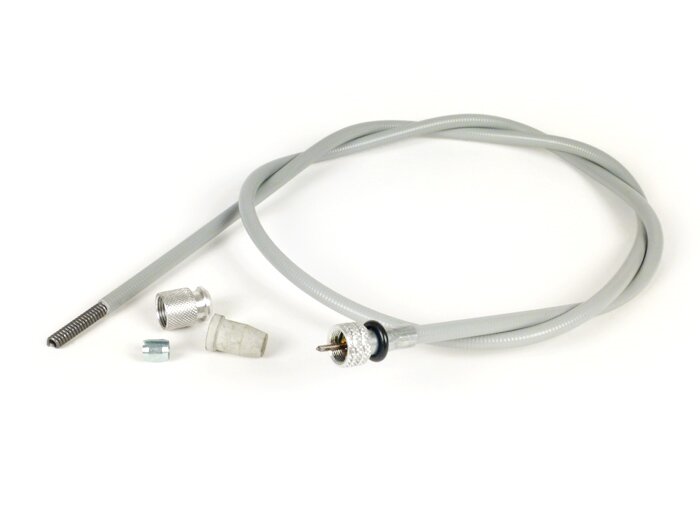 Kabel speedometer -PIAGGIO- Vespa VN, VNA, VNB1, VNB2, VL, VB1, T4 (VGLA1T -017604) - bagian atas persegi 1,9 mm, bagian bawah 1,9 mm