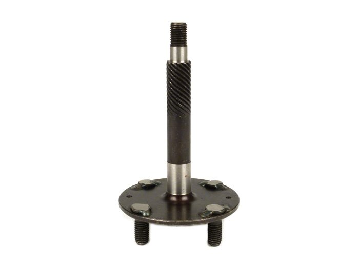 Flensa tromol rem / gandar depan -KUALITAS OEM, baut stud Ø = 10mm- Vespa VNB3T, VNB4T, VNB5T, VNB6T, VBB1T (71001-), VBB2T