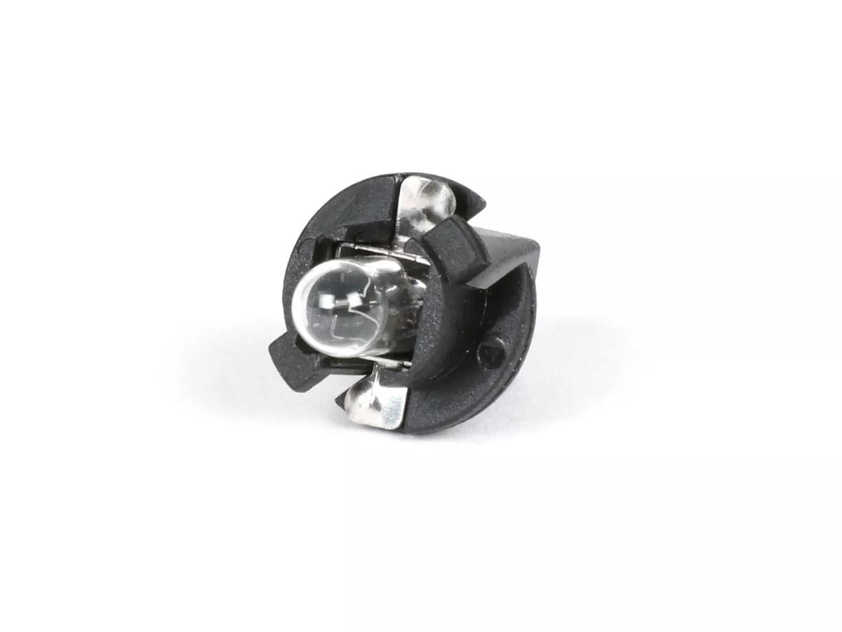 Birne mit Fassung -OEM QUALITÄT- W2x4,6d - 12V, 1,2W - Kontrollleuchte Tachometer