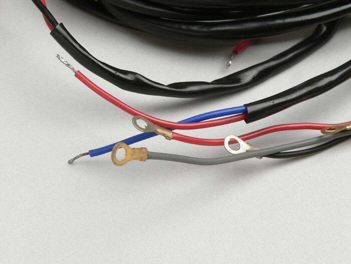Wiring loom -VESPA- Vespa 150 VBA1T (76050-), VBB1T (-71000), VGLA, VGLB - horn AC