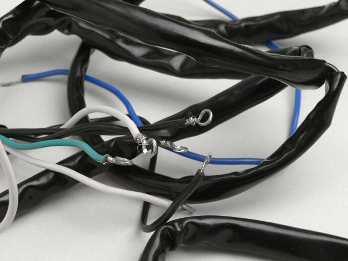 Wiring loom -VESPA- Vespa GS160 (-36000) - models with battery