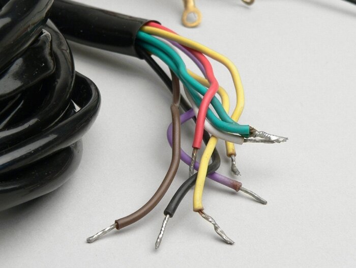 Wiring loom -VESPA- Vespa 150 VBB2T, SS180 (VSC1T, models without battery)