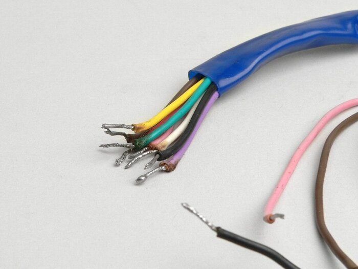 Wiring loom -VESPA- Vespa Wideframe VM2T, VN1T, VN2T, Vespa 150 VL1T