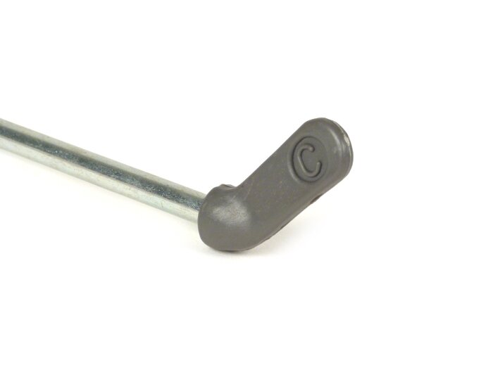 Leva rubinetto benzina -PIAGGIO- Vespa PX, Rally180 (VSD1T), Rally200 (VSE1T), TS (VNL3T), Sprint Veloce (VLB1T - modelli con lubrificazione separata), GTR (VNL2T - modelli con lubrificazione separata), Super (VBC1T - modelli con lubrificazione separata) 