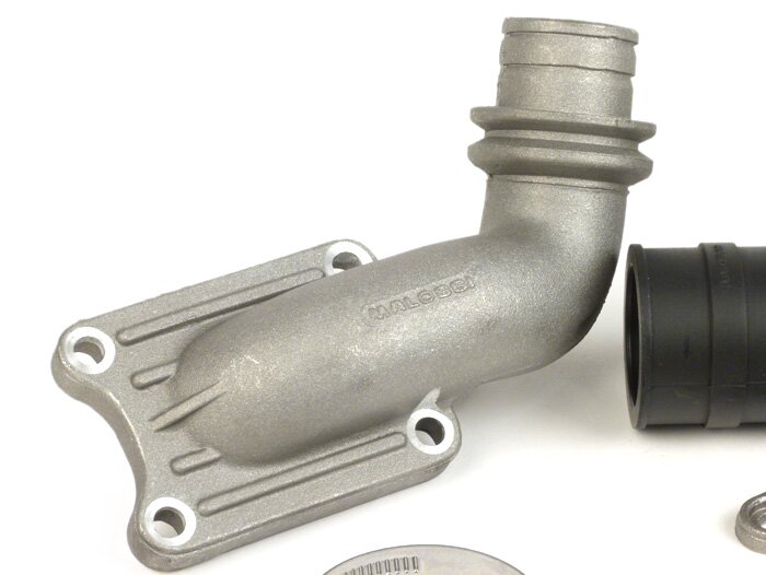 Intake manifold - for reed valve -MALOSSI V2.0 reed valve, direct intake 136cc MK2, MK3, MK4, MHR- Vespa PK S/XL - CS=30mm