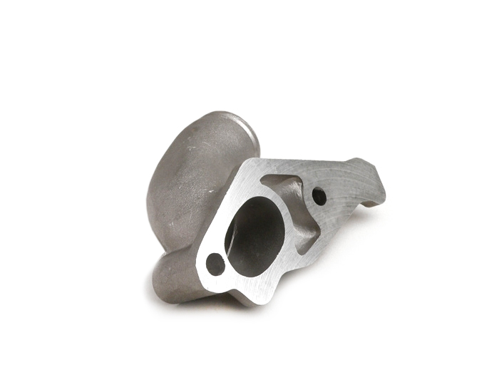 Pipe d’admission -MALOSSI valve rotative- Vespa PX80, PX125, PX150, PX200, Sprint, Rally180 (VSD1T), Rally200 (VSE1T) - Ø connexion=34mm (carburateurs Ø28-30mm - PHBH, VHSH, PWK28, TMX30, Smartcarb 26-28)