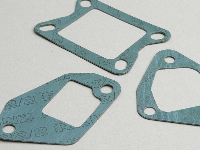 Gasket set for reed valve intake -MALOSSI- Vespa PX, Rally180 (VSD1T), Rally200 (VSE1T), Sprint, V50, PV125, ET3, PK XL