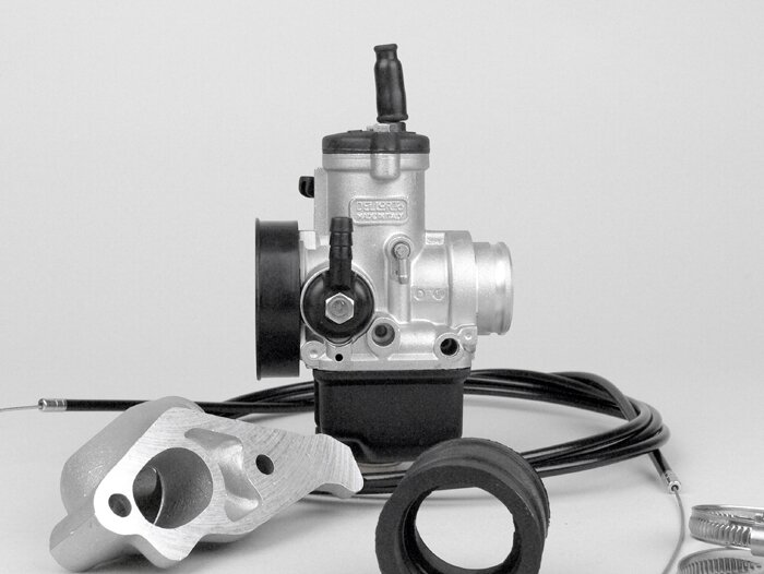 Kit carburateur -MALOSSI DELLORTO PHBH 28 BS, admission rotative- Vespa PX, Sprint, Rally180 (VSD1T), Rally200 (VSE1T)