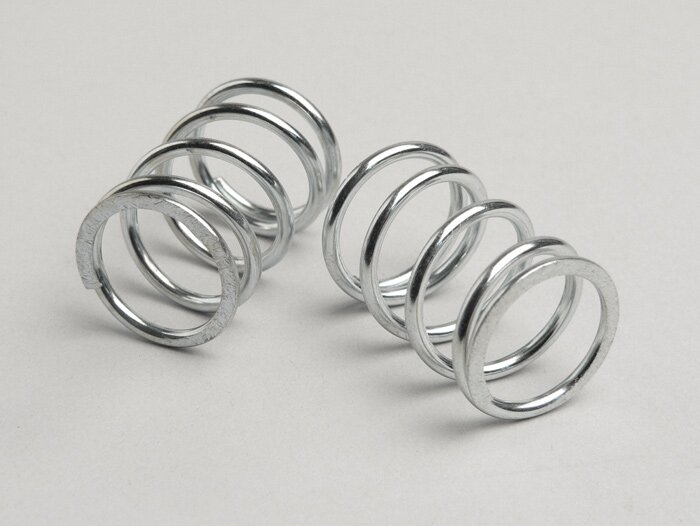 Cluch spring set -MALOSSI- Vespa PX (-1995), Cosa (-1995), Sprint, Rally, GL, Super, GT, GTR, GS150/GS3 VS1-5, GS160/GS4 VSB, VNA, VNB, VBA, VBB, VN1 (06001-), VN2, VB, VL, VL - 6 pcs