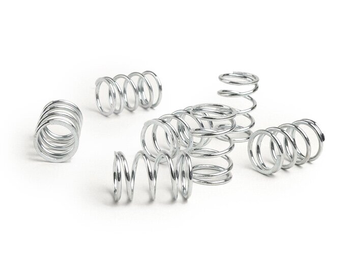Cluch spring set -MALOSSI- Vespa PX (-1995), Cosa (-1995), Sprint, Rally, GL, Super, GT, GTR, GS150/GS3 VS1-5, GS160/GS4 VSB, VNA, VNB, VBA, VBB, VN1 (06001-), VN2, VB, VL, VL - 7 pcs