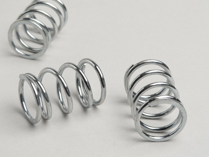 Cluch spring set -MALOSSI- Vespa PX (-1995), Cosa (-1995), Sprint, Rally, GL, Super, GT, GTR, GS150/GS3 VS1-5, GS160/GS4 VSB, VNA, VNB, VBA, VBB, VN1 (06001-), VN2, VB, VL, VL - 7 pcs
