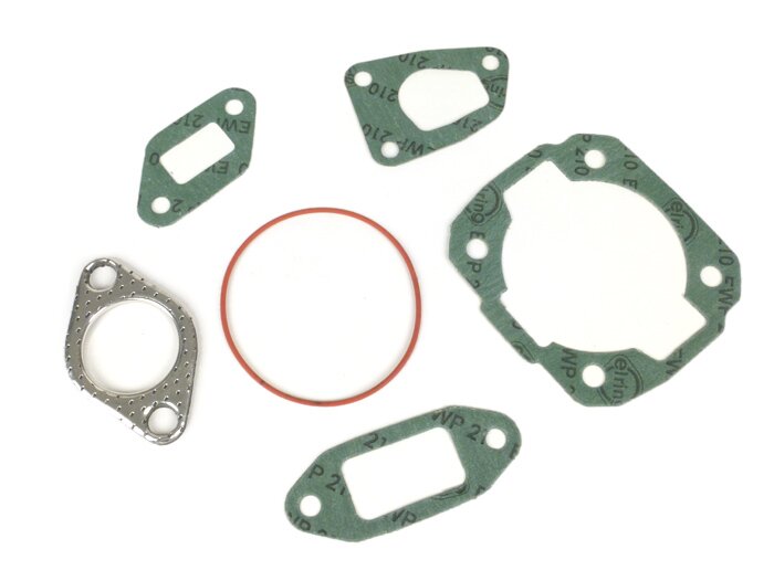 Silinder set paking -MALOSSI MK2, MK3, MK4 136 ccm- Vespa V50, PV125, ET3, PK50, PK80, PK125 - dengan cincin-O