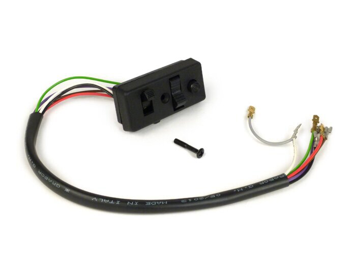 Lichtschakelaar -PIAGGIO- Vespa V50 Special (modellen zonder knipperlichten), V50 R, PX80, PX125, PX150, PX200125, PX80, PX125, PX150, PX200 (modellen zonder knipperlichten)