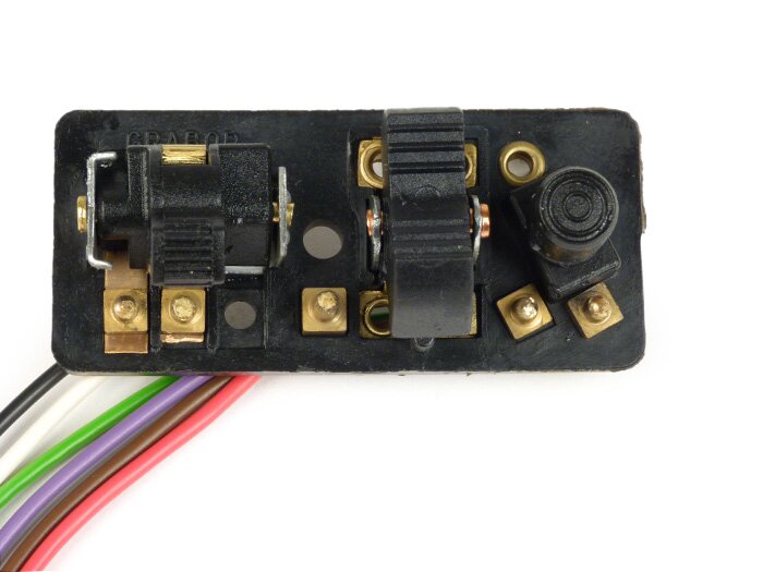 Lichtschakelaar -PIAGGIO- Vespa V50 Special (modellen zonder knipperlichten), V50 R, PX80, PX125, PX150, PX200125, PX80, PX125, PX150, PX200 (modellen zonder knipperlichten)