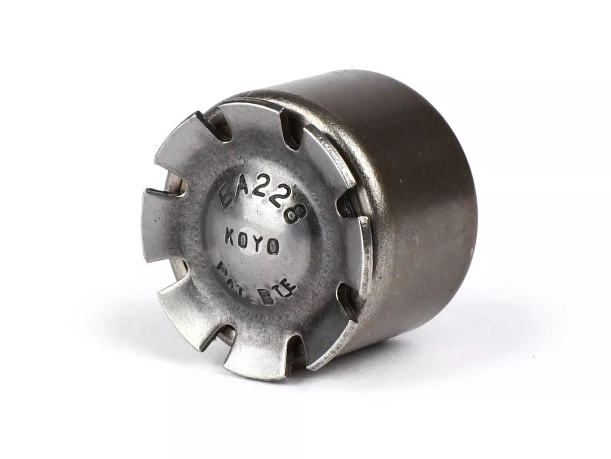 Needle roller bearing -PIAGGIO BK 1614- (16x22x14mm) - (used for fork/fork link Vespa PX (1982-), T5 125cc, Cosa, PK, Gilera Fuoco, Piaggio Hexagon, MP3, Sfera, SKR, Quartz, Zip SP, Vespa ET2, ET4, GT125, GTL, GTS125, GTV, LX, LXV, S)