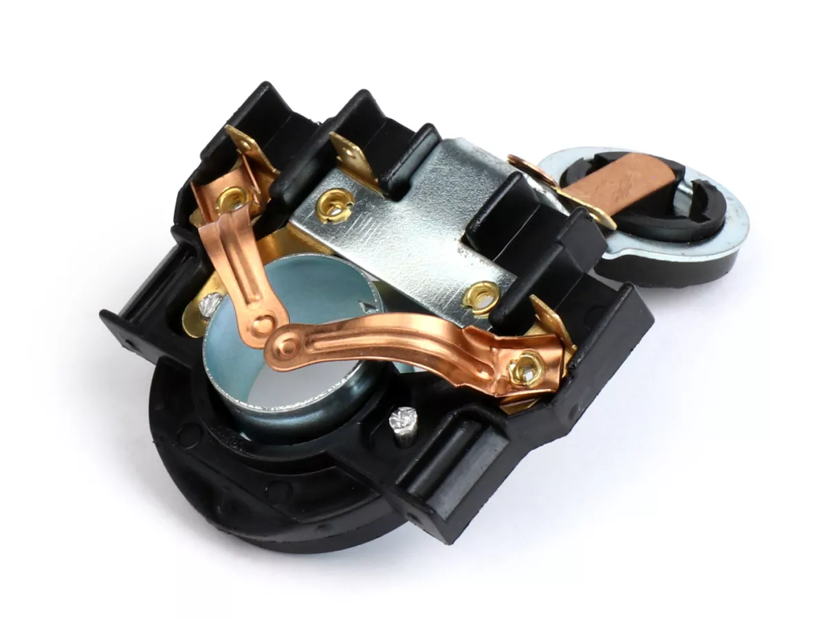 Strålkastarplugg -SIEM- Vespa V50/90 (2-filament), PV, ET3, Rally180 (VSD1T), Rally200 (VSE1T), Sprint150 Veloce(VLB1T) - för runda SIEM-strålkastare