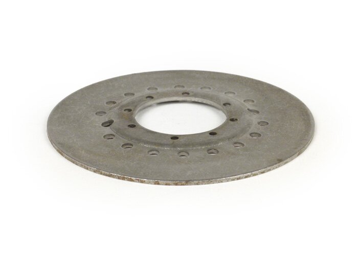 Base plate clutch sprocket (riveted) -PIAGGIO, 7-spring Vespa type (Rally200, PX200, T5 125cc)
