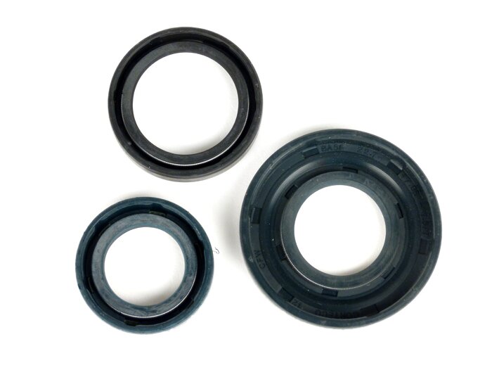 Motor oliekeerring set -PIAGGIO- Vespa PK50 XL, PK50 XL2 - (Ø 20mm conus)