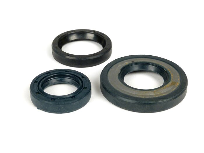 Motor oliekeerring set -PIAGGIO- Vespa PK50 XL, PK50 XL2 - (Ø 20mm conus)