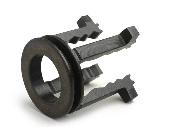 Gear selector -OEM QUALITY- 4-arms, 3 Gear wheel - Vespa 50N (V5A1T, 92877-), 50L, 50R, 50 Special (V5A2T, V5B3T), Special Elestart (V5B2T, V5A3T), V90 (V9A1T), V100 (V9B1T), PK50HP (V5N2T), PK50N (V5X5T), PK50 Rush (V5X4T), PK100 S (V9X1T)