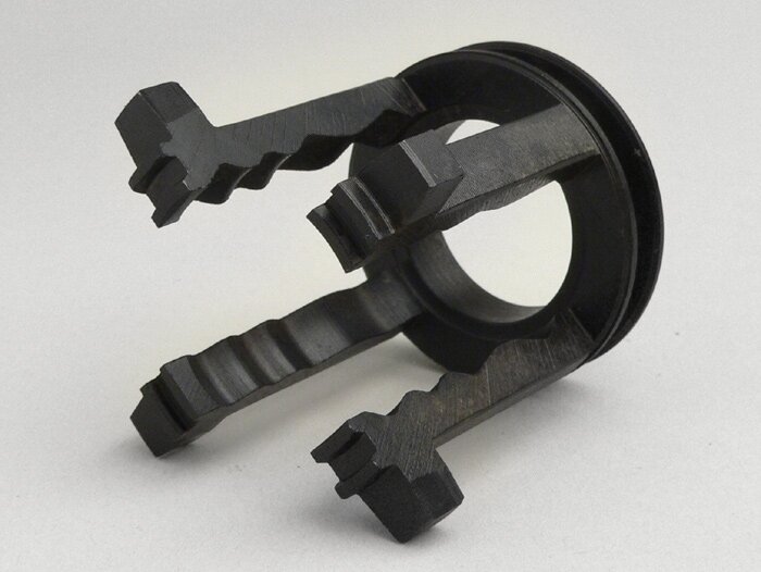 Gear selector -OEM QUALITY- 4-arms, 3 Gear wheel - Vespa 50N (V5A1T, 92877-), 50L, 50R, 50 Special (V5A2T, V5B3T), Special Elestart (V5B2T, V5A3T), V90 (V9A1T), V100 (V9B1T), PK50HP (V5N2T), PK50N (V5X5T), PK50 Rush (V5X4T), PK100 S (V9X1T)