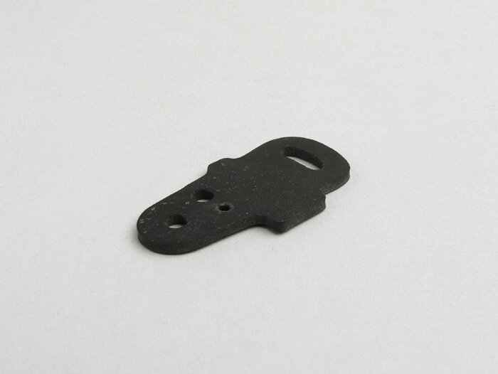 Rubber frame/remlichtschakelaar -OEM KWALITEIT- Vespa 125 VNB1T, Vespa 150 VBA1T, VBB1T, VLA1T, GS150 / GS3 VS4T-5T, GS160 / GS4 (VSB1T), SS180 (VSC1T), Rally180 (VSD1T), Rally200 (VSE1T) (Duitse modellen), Sprint (Duitse modellen) - zwart