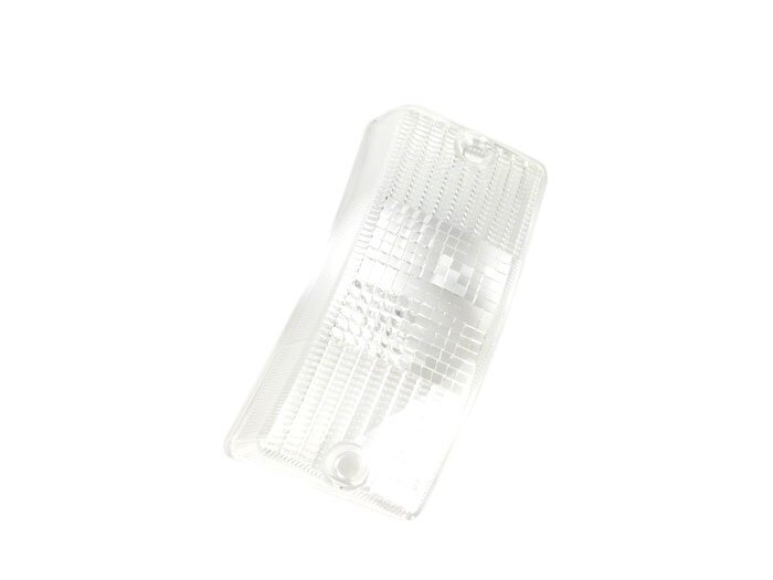 Indicator lens -SIEM- Vespa PX80, PX125, PX150, PX200, T5 125cc front rhs - colourless