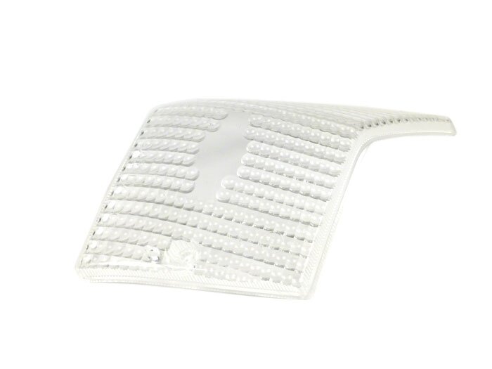 Indicator lens -SIEM- Vespa PX80, PX125, PX150, PX200, T5 125cc rear lhs - colourless