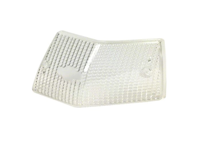 Indikatorglas -SIEM- Vespa PX80, PX125, PX150, PX200, T5 125cc bak höger - vit