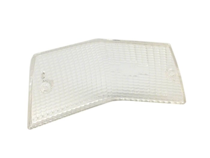 Indikatorglas -SIEM- Vespa PX80, PX125, PX150, PX200, T5 125cc bak höger - vit