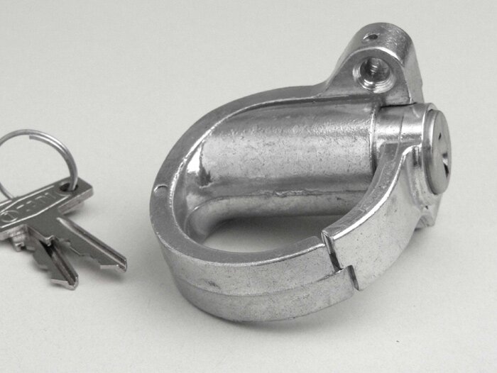 Bagagekrok -OEM KVALITET- Vespa V50, V90, PV, ET3, PK, PX, T5 125cc, Rally, Sprint, GT, GTR, SS180, GL, Super, GS160, GS 150, VNA, VNB, VBA, VBB - universal, låsbar