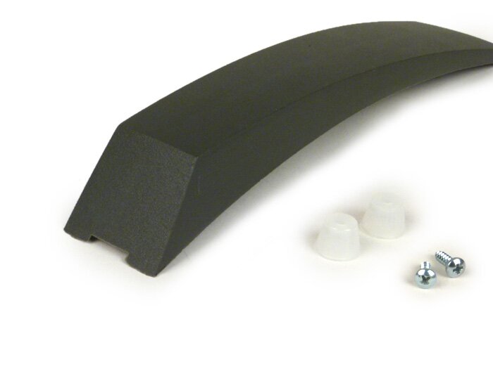 Mudguard crest -PIAGGIO- Vespa PX EFL (1984-) - plastic - matt grey
