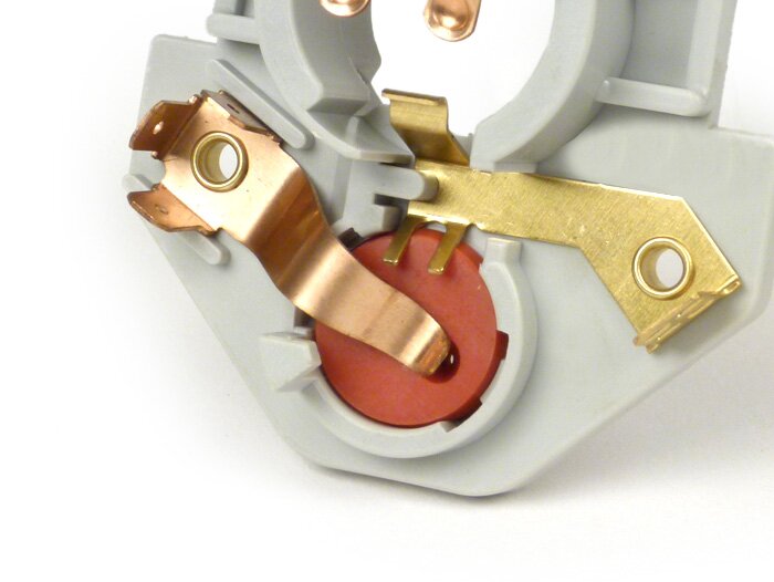 Koplamp stekker rechthoekig -OEM KWALITEIT- Vespa PK S/XL - Ba20d
