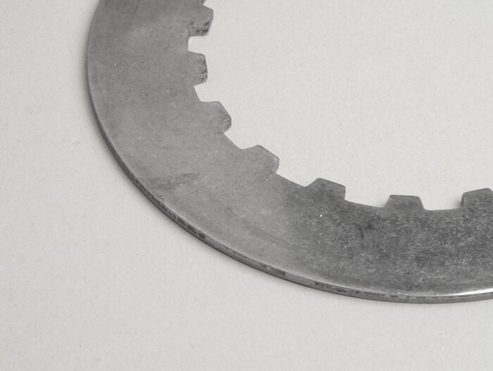 Clutch steel plate -PIAGGIO Cosa2- Vespa Cosa2, PX (1995-), position 1 (base plate) - 2.0mm - (discs needed: 1pc)