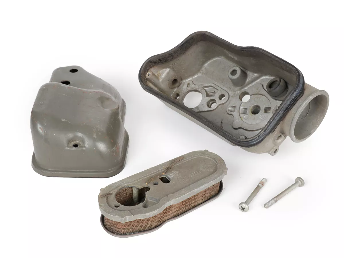 Förgasarsump inkl. sumplock (ej förberett för oljepump) -PIAGGIO (NOS)- Vespa PX Lusso (1984-)
