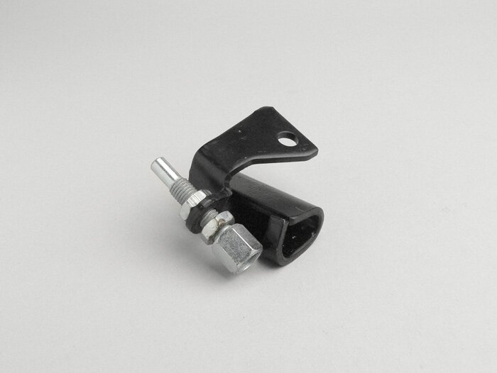 Bracket brake/clutch cable at engine -OEM QUALITY- Vespa PK50 (V5X1T), PK S 50-125 (V5X2T, V8X5T, VMX5T), PK XL 50-125 (V5X1T, V5X3T, V5X6T), PK50 XL2 (-V5X3T 185557), PK50 XL2 Elestart (-V5X3T 3009419), PK125 XL2 (-VMX6T 53526)