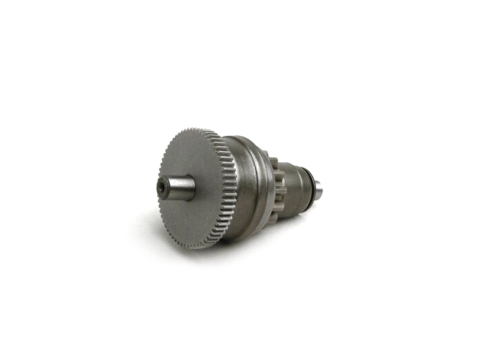 Startmotor vrijloop -PIAGGIO- Vespa LX 50 (ZAPC38700, ZAPC38300, ZAPC38900), Vespa LXV 50 (ZAPC38902), Vespa Primavera 50 (ZAPC53100, ZAPC53300, ZAPC53302, ZAPCA0100, ZAPCA0200, ZAPCA0102, ZAPCA0202, ZAPCD020, ZAPCD010), Vespa S 50 (ZAPC38600, ZAPC38901),