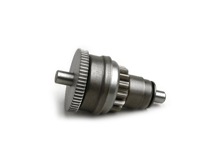Startmotor vrijloop -PIAGGIO- Vespa LX 50 (ZAPC38700, ZAPC38300, ZAPC38900), Vespa LXV 50 (ZAPC38902), Vespa Primavera 50 (ZAPC53100, ZAPC53300, ZAPC53302, ZAPCA0100, ZAPCA0200, ZAPCA0102, ZAPCA0202, ZAPCD020, ZAPCD010), Vespa S 50 (ZAPC38600, ZAPC38901),